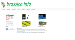 Desktop Screenshot of brassica.info